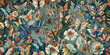 © Anhen Design - A vibrant illustration of various butterflies and flowers in a colorful, whimsical garden setting, capturing the beauty and diversity of nature