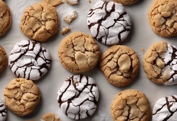 Crinkle Cookies