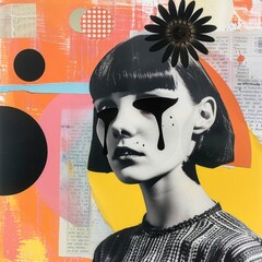 Poster - Surreal modern art collage