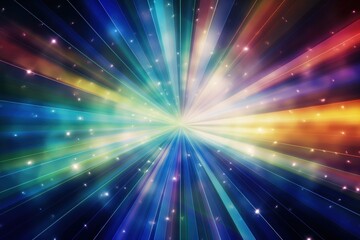 Wall Mural - Rainbow light backgrounds abstract.