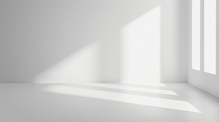 Poster - A clean white backdrop with a gentle gradient transition from top to bottom, ideal for minimalist and uncluttered designs.