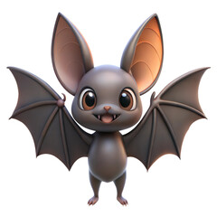 Sticker - bat 3d on a transparent background