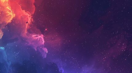 Wall Mural - abstract template stars background illustration: modern and minimal, featuring vibrant celestial and