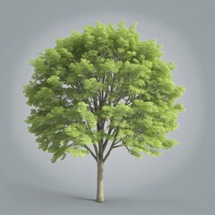 Wall Mural - tree isolated, illustration