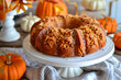 © Andrii Fanta - Pumpkin coffee cake
