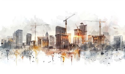 Construction Boom: Transforming the City Skyline. Witness the rapid development transforming city skylines. The construction boom brings a surge of new buildings, each contributing 