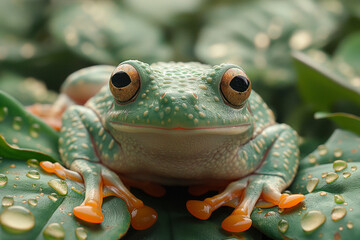 green tree frog