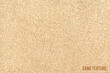 © Mariquita vector - Sand texture background. Sandy beach pattern near sea. Desert ground. Fine granular realistic seamless vector illustration. Endless beige beach dune.