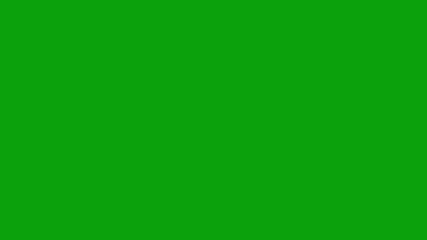 Poster - Square shape frame white color glowing neon lights loop animation on green screen. Animation of neon led  frame, empty space, ultraviolet light, 80's retro style, fashion show stage,  illuminate frame