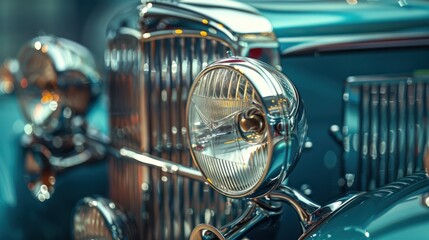 'lamp headlight car classic vintage color vehicles retro style film effect filter old headlamp front antique detail light auto vehicle transport'