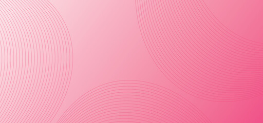 Poster - abstract pink background with waves Thin line on white. isolated on white background in concept luxury. Abstract background	