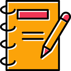 Sticker - Notes Vector Icon