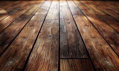 Wall Mural - textured wooden floor surface