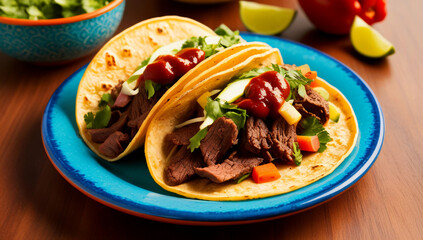 Wall Mural - Beef Tacos