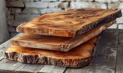 Wall Mural - Vintage wooden boards with natural character
