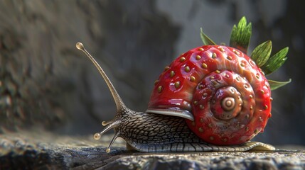 snail on leaf