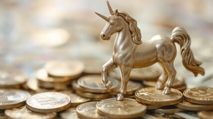Poster - understand the concept of 'unicorn' startups in venture capital, referring to privately held compani