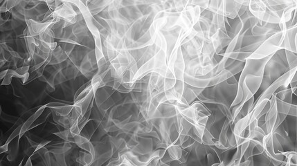 Poster - Gray and white neon vertical abstract smoke background in low poly graphic style, creating a modern and dynamic visual.