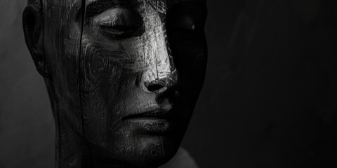Poster - Modern dark background with subtle gradients, perfect for a sleek and stylish website header.