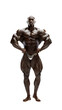 © Milano - Black bodybuilder isolated.