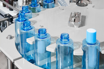 Poster - Production line for the production of plastic canisters by hot molding