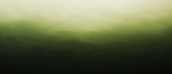 Poster - Gracefully swirling green smoke against a black background, perfect for mysterious and atmospheric design projects. Ideal for banners, posters, cards, and more