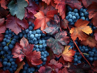 Poster - bunch of grapes