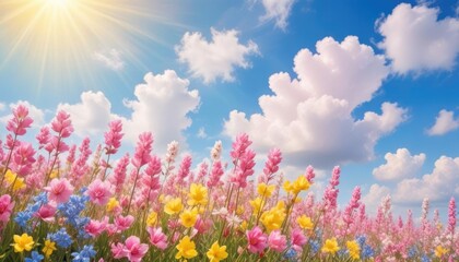 art abstract spring background or summer background