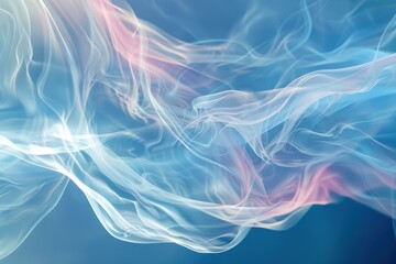 Poster - Abstract organic lines wallpaper for panoramic header