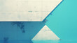 © Laurent - blue and white gradient architectural structure with clean lines and geometric patterns