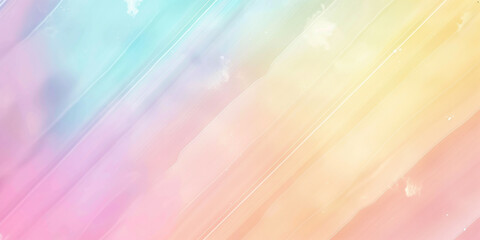 Aufkleber - Abstract background with pastel color gradient and diagonal shapes