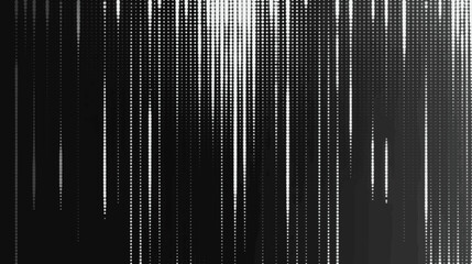 Dotted fading lines pattern. Black and white vanishing stipple background. Vertical dots stripes wallpaper. Abstract minimalistic texture. Monochrome vecto. minimalistic vector. Illustrations