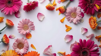 Leinwandbilder - Colorful Flower Arrangement