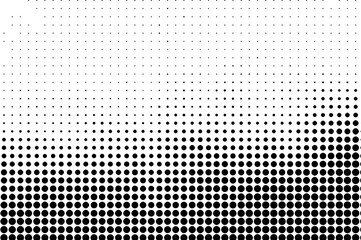 Wall Mural - abstract gradient halftone dots background Pop art template texture Vector illustration