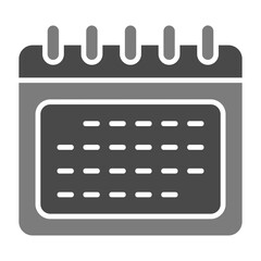 Canvas Print - Calendar Icon