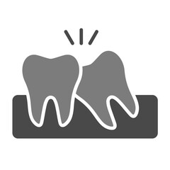 Canvas Print - Wisdom Tooth Icon