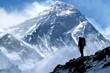 © Fitry - Silhouette of a Climber Against the Majestic Himalayas