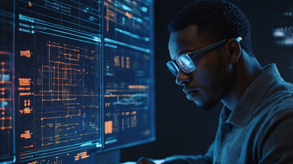 engineer at work