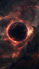 Wall Mural - Black Hole Space