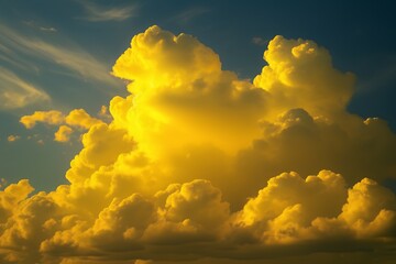 Canvas Print - clouds over the sky