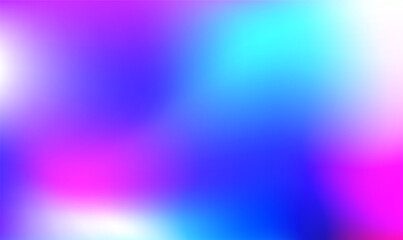 Fototapete - Abstract liquid gradient background. Blue Pink waves gradient background. Blue vector blurred and colored backdrop. Gradient mesh. The best blurred design for your business. Premium Vector EPS10.