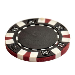 Wall Mural - A casino chip on transparent background