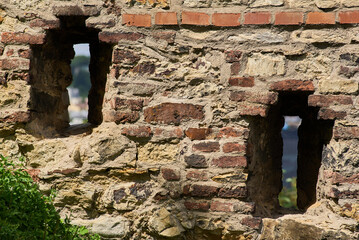 Wall Mural - Vysehrad historic fort on the east bank of the Vltava River in Prague, Czech Republic