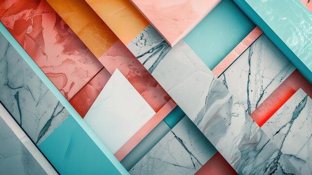 Geometric shape wallpaper