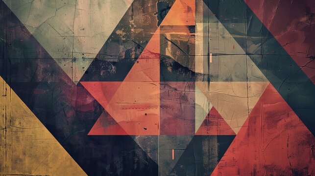Geometric shape wallpaper