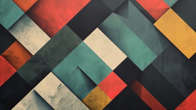 Geometric shape wallpaper