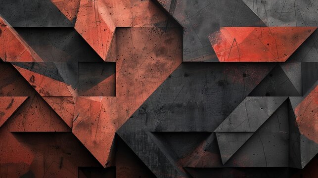 Geometric shape wallpaper