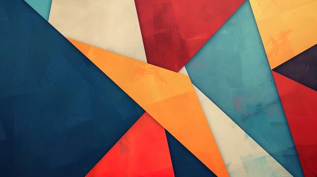Geometric shape wallpaper