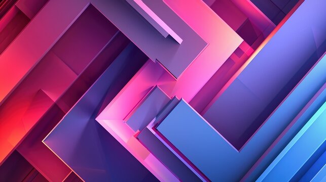 Geometric shape wallpaper