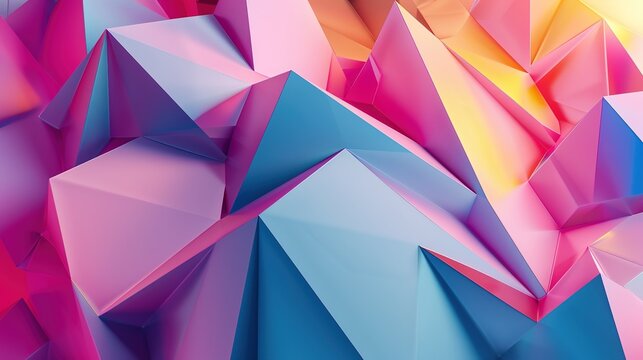 Geometric shape wallpaper